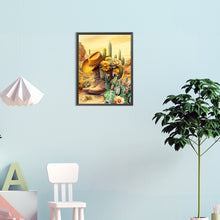 Load image into Gallery viewer, Diamond Painting - Full Round - boot cactus (30*40CM)

