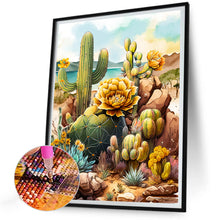 Load image into Gallery viewer, Diamond Painting - Full Round - boot cactus (30*40CM)
