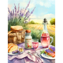 Load image into Gallery viewer, Diamond Painting - Full Round - Lavender Cottage (30*40CM)
