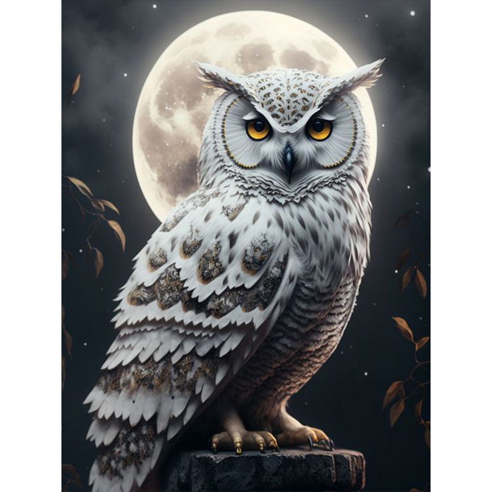 Diamond Painting - Full Round - owl (30*40CM)