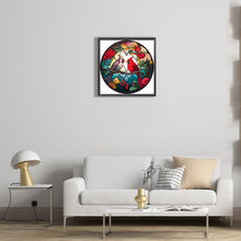 Load image into Gallery viewer, Diamond Painting - Full Round - Round Glass Art Cardinal (35*35CM)
