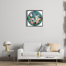 Load image into Gallery viewer, Diamond Painting - Full Round - Round Glass Art Dragonfly (35*35CM)
