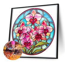 Load image into Gallery viewer, Diamond Painting - Full Round - flower glass painting (30*30CM)
