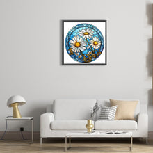 Load image into Gallery viewer, Diamond Painting - Full Round - flower glass painting (30*30CM)
