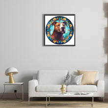 Load image into Gallery viewer, Diamond Painting - Full Round - Animal Pitbull Glass Painting (30*30CM)
