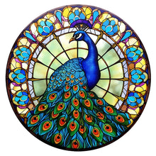 Load image into Gallery viewer, Diamond Painting - Full Round - animal peacock glass painting (30*30CM)
