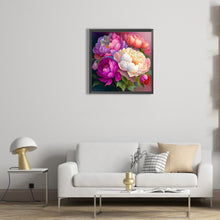 Load image into Gallery viewer, Diamond Painting - Full Round - Peony (30*30CM)
