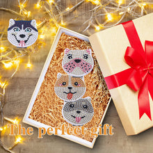 Load image into Gallery viewer, DIY Diamond Art Vanity Mirror Handheld Beginner Arts Crafts Gifts (057)
