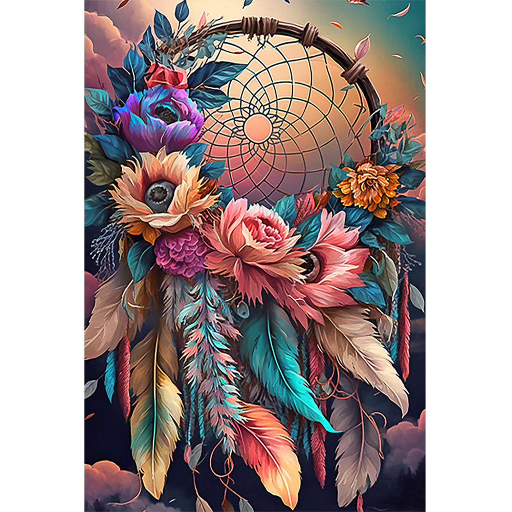 Diamond Painting - Full Square - Dreamcatcher (20*30CM)