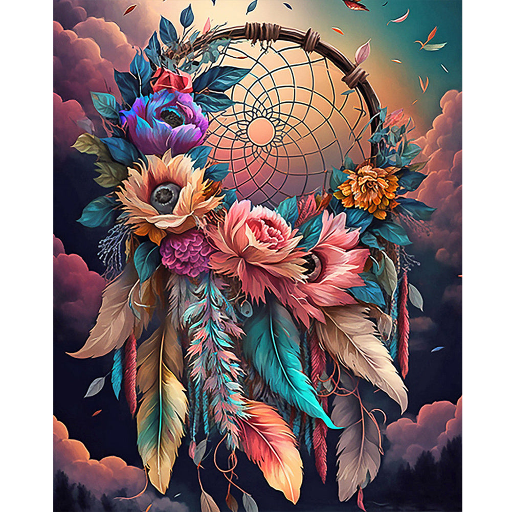 Diamond Painting - Full Square - Dreamcatcher (40*50CM)