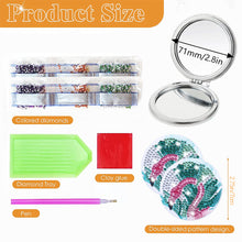 Load image into Gallery viewer, DIY Crystal Diamond Mirror Paint by Number Kits Flamingo for Girl (074)
