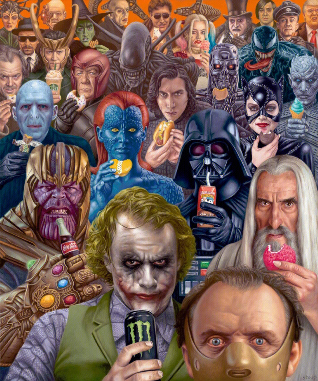 AB Diamond Painting - Full Round - Movie Character Collection (40*47cm)