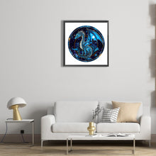Load image into Gallery viewer, Diamond Painting - Full Round - pterodactyl glass painting (30*30CM)

