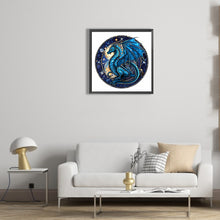Load image into Gallery viewer, Diamond Painting - Full Round - pterodactyl glass painting (30*30CM)
