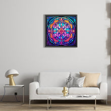 Load image into Gallery viewer, Diamond Painting - Full Round - Mandala Glass Painting (30*30CM)
