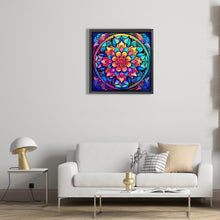 Load image into Gallery viewer, Diamond Painting - Full Round - Mandala Glass Painting (30*30CM)
