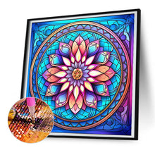 Load image into Gallery viewer, Diamond Painting - Full Round - Mandala Glass Painting (30*30CM)
