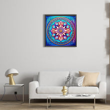 Load image into Gallery viewer, Diamond Painting - Full Round - Mandala Glass Painting (30*30CM)
