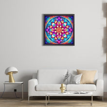 Load image into Gallery viewer, Diamond Painting - Full Round - Mandala Glass Painting (30*30CM)
