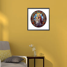 Load image into Gallery viewer, Diamond Painting - Full Round - Jesus and the Virgin glass painting (30*30CM)
