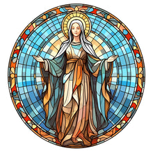 Load image into Gallery viewer, Diamond Painting - Full Round - Jesus and the Virgin glass painting (30*30CM)
