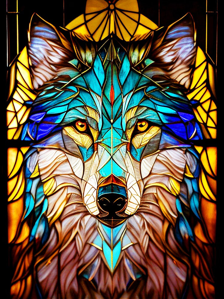 Diamond Painting - Full Round - Wolf (30*40CM)