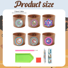 Load image into Gallery viewer, 6pcs DIY Embroidery Art Craft Kit Flower Diamond Cross Home Decor (Z01-6 )
