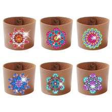 Load image into Gallery viewer, 6pcs DIY Embroidery Art Craft Kit Flower Diamond Cross Home Decor (Z02-6 )
