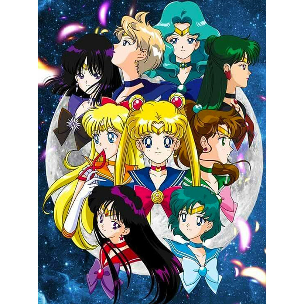 Diamond Painting - Full Round - Sailor Moon (40*50CM)