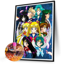Load image into Gallery viewer, Diamond Painting - Full Round - Sailor Moon (40*50CM)
