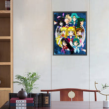 Load image into Gallery viewer, Diamond Painting - Full Round - Sailor Moon (40*50CM)
