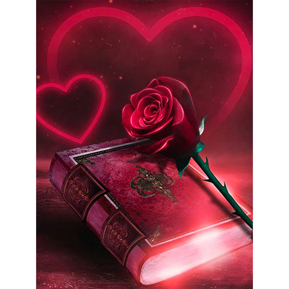 Diamond Painting - Full Round - love rose (30*40CM)