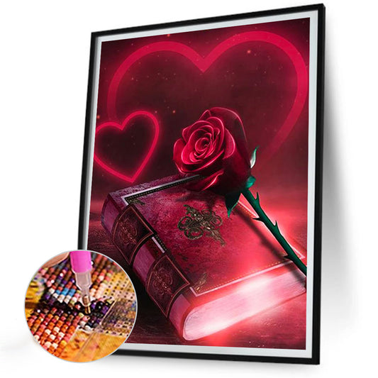 Diamond Painting - Full Round - love rose (30*40CM)