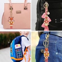 Load image into Gallery viewer, 6pcs Diamond Art Key Rings Hanging Ornaments 5D Cartoon DIY Gifts (YS170)
