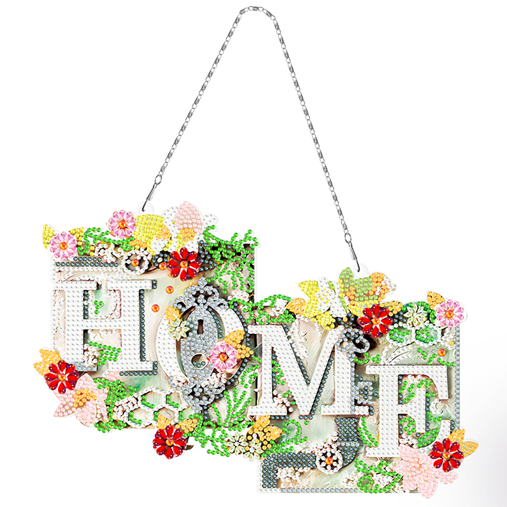 DIY Diamond Mosaic Pendant Artwork 5D Single Sided for Room Decor (YH54)