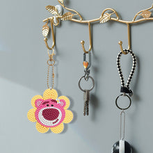 Load image into Gallery viewer, 5D Diamond Art Key Rings Art Craft DIY Double Sided Cartoon Gifts (DSNYSK01)
