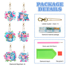 Load image into Gallery viewer, 5D Diamond Art Key Rings Art Craft DIY Double Sided Cartoon Gifts (YSK140)
