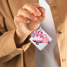 Load image into Gallery viewer, 5D Diamond Art Key Rings Art Craft DIY Double Sided Cartoon Gifts (YSK141)
