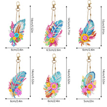 Load image into Gallery viewer, 5D Diamond Art Key Rings Art Craft DIY Double Sided Cartoon Gifts (YSK146)

