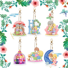 Load image into Gallery viewer, 5D Diamond Art Key Rings Art Craft DIY Double Sided Cartoon Gifts (YSK147)
