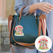 Load image into Gallery viewer, 5D Diamond Art Key Rings Art Craft DIY Double Sided Cartoon Gifts (YSK147)
