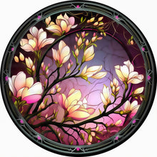 Load image into Gallery viewer, Diamond Painting - Full Round - blooming flower glass art (30*30CM)
