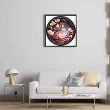 Load image into Gallery viewer, Diamond Painting - Full Round - blooming flower glass art (30*30CM)
