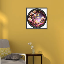 Load image into Gallery viewer, Diamond Painting - Full Round - blooming flower glass art (30*30CM)

