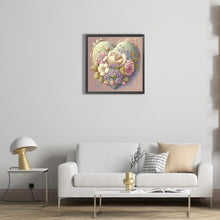 Load image into Gallery viewer, Diamond Painting - Full Round - love flowers (40*40CM)
