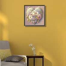 Load image into Gallery viewer, Diamond Painting - Full Round - love flowers (40*40CM)
