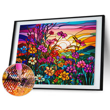 Load image into Gallery viewer, Diamond Painting - Full Round - garden glass art (40*30CM)
