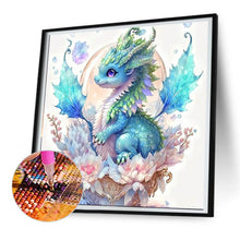 Load image into Gallery viewer, Diamond Painting - Full Round - baby dragon (30*30CM)
