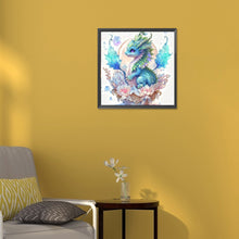 Load image into Gallery viewer, Diamond Painting - Full Round - baby dragon (30*30CM)
