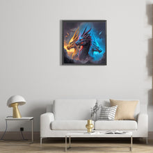 Load image into Gallery viewer, Diamond Painting - Full Round - three headed dragon (30*30CM)
